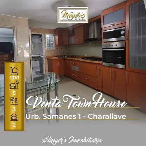 Venta De Townhouse En Samanes De Betania 1 Charallave