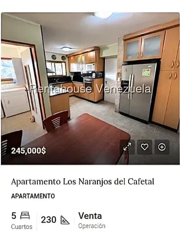 Apartamentos En Venta En Los Naranjos Del Cafetal A Partir Del Precio Indicado En Fotos Rc