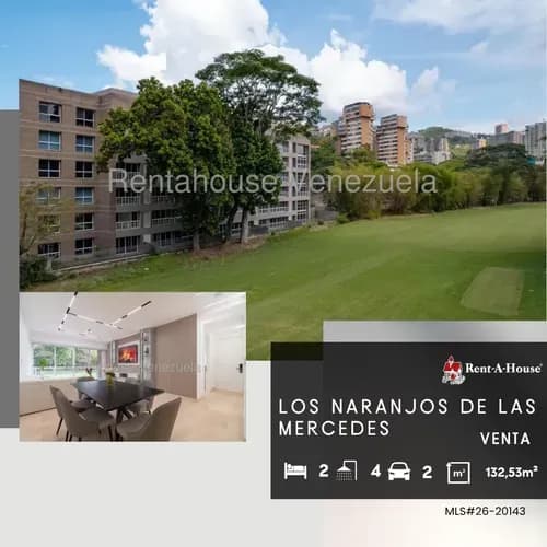 Apartamento En Venta En Los Naranjos De Las Mercedes. #26-20143