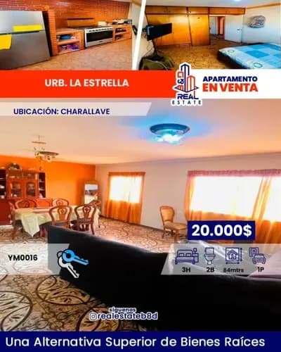 Apartamento En Venta Urb. La Estrella Charallave - 2da Etapa.