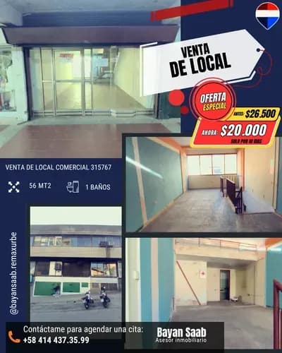 Venta De Local Comercial Centro De Valencia Alto 315767