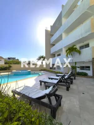 APARTAMENTO EN OBRA BLANCA CON VISTA AL MAR EN PLAYA EL YAQUE, MUNICIPIO DIAZ, ISLA DE MARGARITA