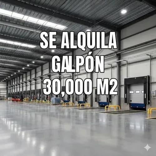 Se Alquila Galpon 30.000 M2 - Con Muelles De Carga - Zona Industrial Municipal Norte - Valencia (fotos Referencial)