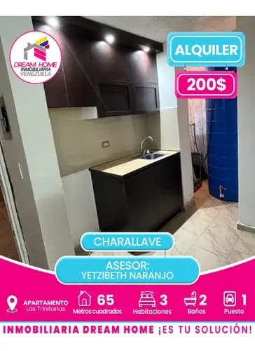 Apartamento En Alquiler Urb. Las Trinitarias Charallave