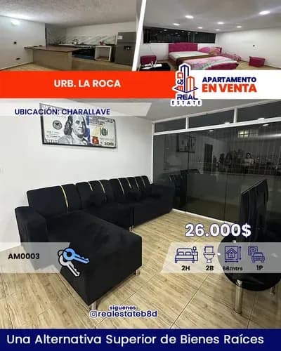 Apartamento En Venta Urb. La Roca/ Charallave.