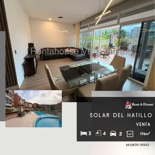 Apartamento En Venta En El Solar Del Hatillo. #26-16943
