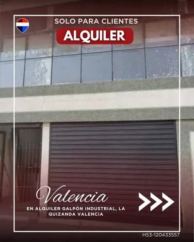 En Alquiler Galpón Industrial Hs3-120433557