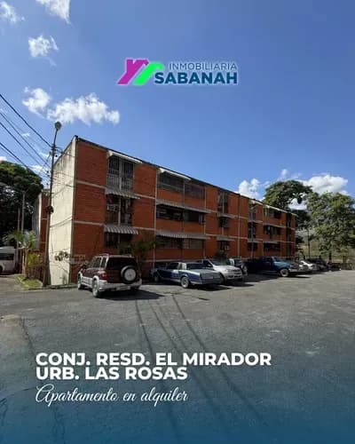 #570 Apartamento En Alquiler En El Mirador, Urb Las Rosas En Guatire