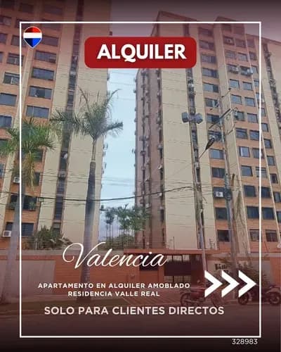 Apartamento En Alquiler Amoblado Residencia Valle Real 328983 Solo Clientes Directos