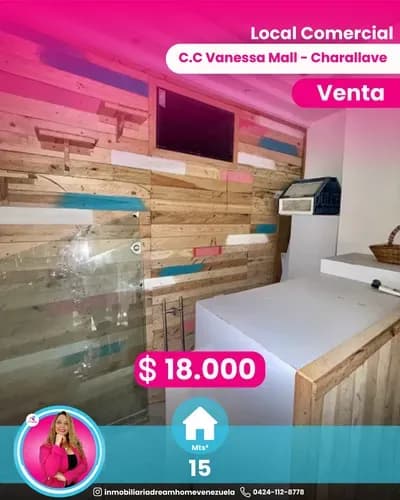 Local Comercial En Venta C.c Vanessa Mall - Charallave