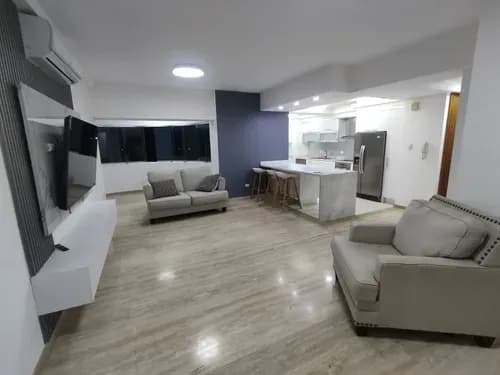Alquila Hermoso Y Moderno Apartamento En Res. Siena, Las Chimeneas Consta De: 114m2 3 Habitaciones 3 1/2 Baños Sala - Comedor Cocina Moderna 3 Puesto De Estacionamiento