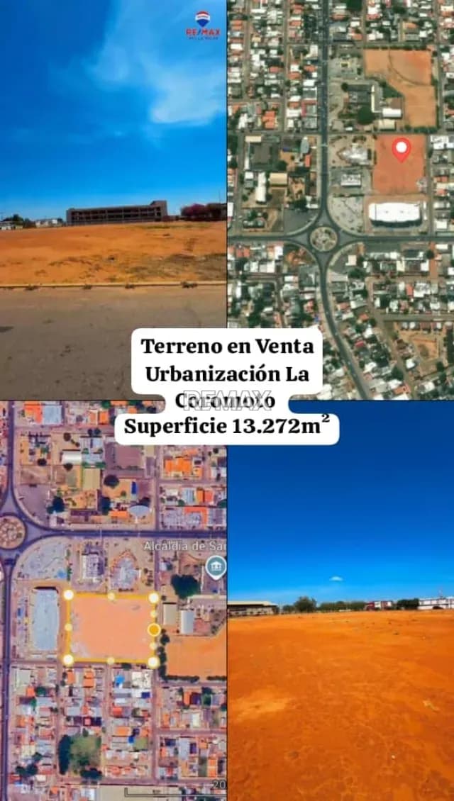 SE VENDE TERRENO URBANIZACIÓN COROMOTO ZONA A