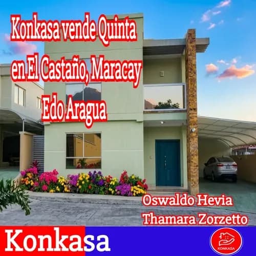 Konkasa Vende Quinta En La Urb El Castaño, Maracay Edo Aragua