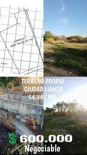Terreno Ciudad Lianza 54.371 M2 Jp