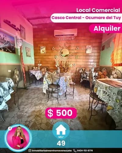 Local Comercial En Alquiler Casco Central - Ocumare