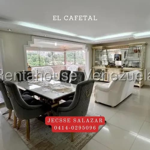 Jecsse Salazar Mls #26-3120 Excelente Ph Con Terraza, Hermosa Vista Y Remodelado En El Cafetal