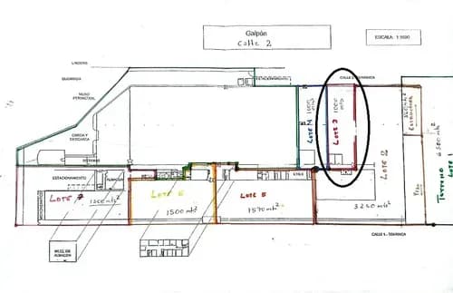 Galpon Industrial - Terrinca 1000m2