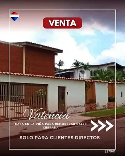 Casa En La Viña Para Remodelar Calle Cerrada 327961 Solo Clientes Directos