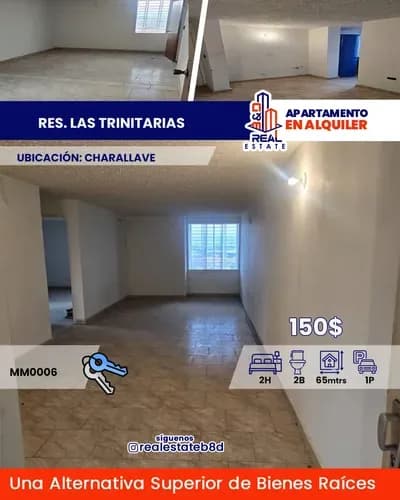 Apartamento En Alquiler Conjunto Residencial Las Trinitarias /charallave