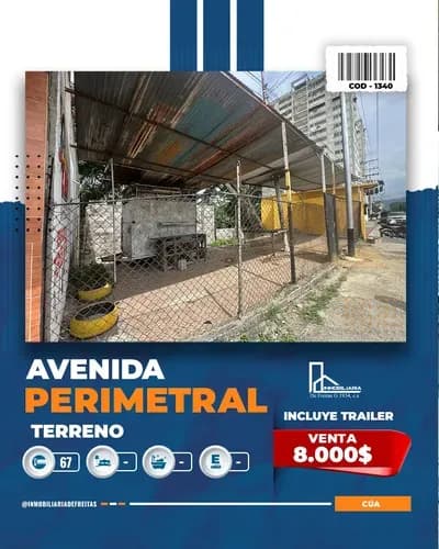 Terreno Ubicado En Cua Avenida Perimetral, Cua.