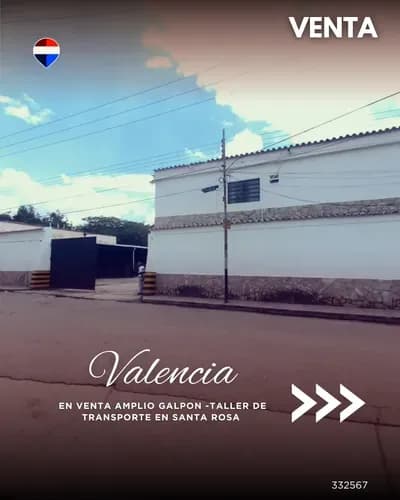 En Venta Amplio Galpon -taller De Transporte En Santa Rosa 332567