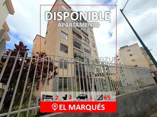 El Marqués, 2 Habitaciones, 2 Baños, 1 Estacionamiento, Piso 2, 65 Mts2 Construcción,