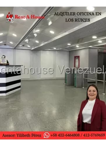 Oficina En Alquiler,los Ruices Mls #26-11660