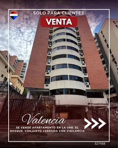 Se Vende Apartamento En La Urb. El Bosque. Conjunto Cerrado Con Vigilancia 327458