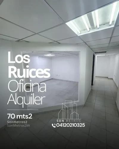 Oficina Alquiler Los Ruices 70 Mts2. Sonmetros2