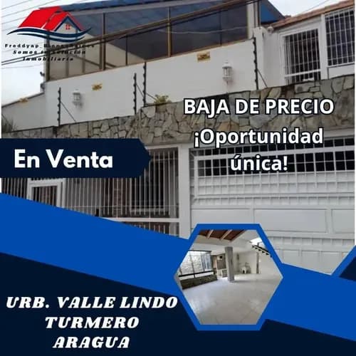 Fap_br. Espectacular Casa En Venta En Urbanización Valle Lindo, Turmero, Edo. Aragua
