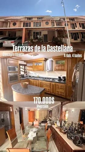 Casa En Venta En La Urbanización Terrazas De La Castellana San Cristóbal /im