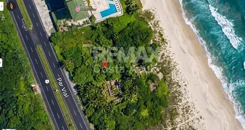 En Venta Terreno De 756 Metros Cuadrados A Orilla De Carretera Y Con Salida La Playa.