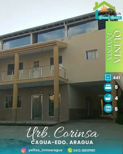 Bella Quinta En Venta/ Corinsa Urbanismo Privado/ Yp1390