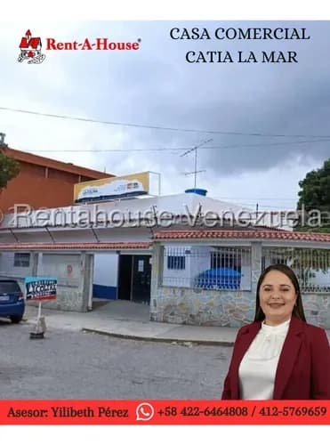 Casa O Local Comercial En Venta, Catia La Mar, La Guaira Mls #26-8924