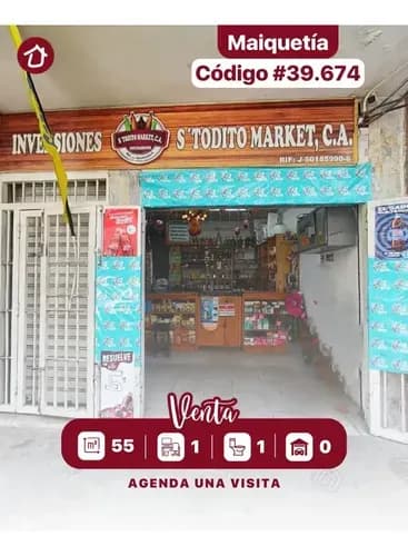 Fondo De Comercio En Venta, Ubicado En Maiquetia, Edo. Vargas