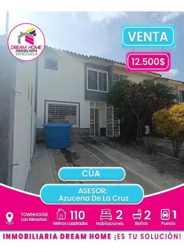 Town House En Venta Las Mesetas Cúa