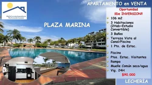 Venta Duplex En El Conjunto Residencial Plaza Marina Canal Muelle