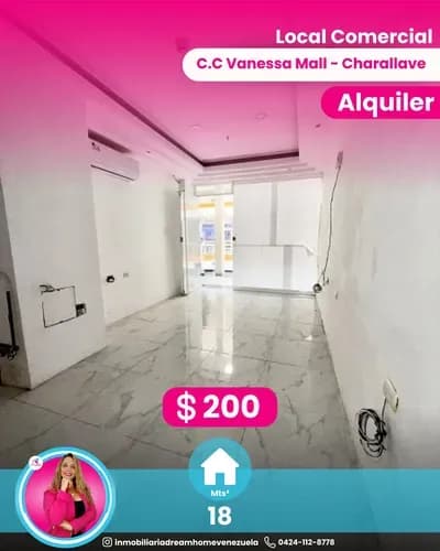 Local Comercial En Alquiler C.c Vanessa Mall - Charallave