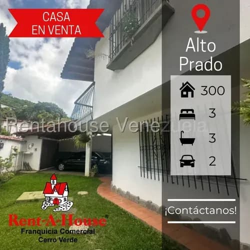En Venta Fabulosa Y Amplia Casa Ubicada En Alto Prado #25-24743 Cv
