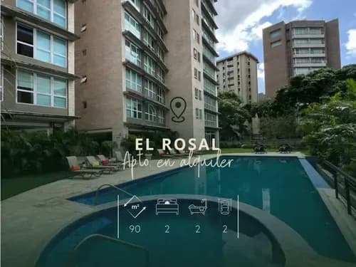 El Rosal. Alquiler Apartamento 90mt2 2h/2b/2e