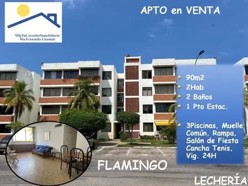 En Venta Acogedor Y Cómodo Apartamento En El Conjunto Residencial Flamingo