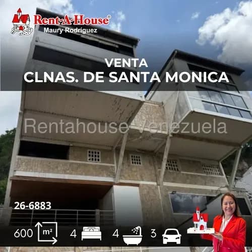 Hermosa Casa En Urb Privada En Colinas De Santa Monica Mr 26-6883
