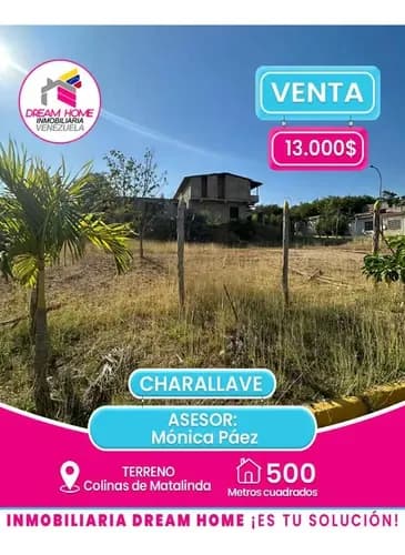Terreno En Venta Colinas De Matalinda Charallave