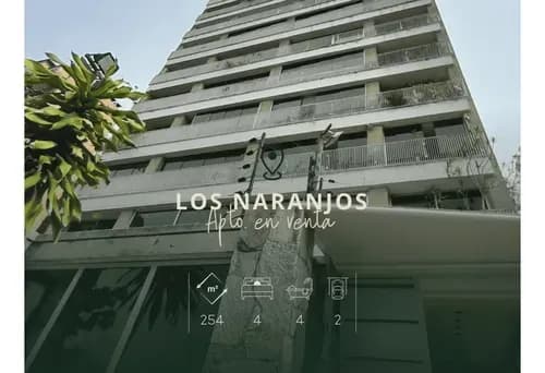 Los Naranjos -el Hatillo. Venta Apartamento 254mt2 / 4h / 4b / 2e