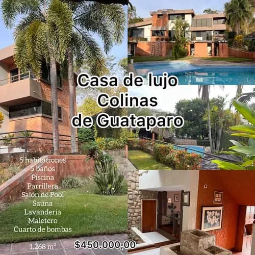 Quinta Colonial En Venta Colinas De Guataparo 1268 M2 Valencia Carabobo
