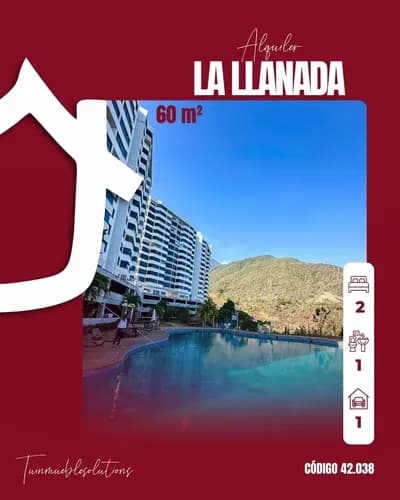 Alquiler - Apartamento Con Vista Al Mar Y A Las Montañas, Ubicado En La Llanada, Edo. La Guaira