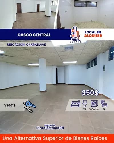 Local En Alquiler Casco Central De Charallave