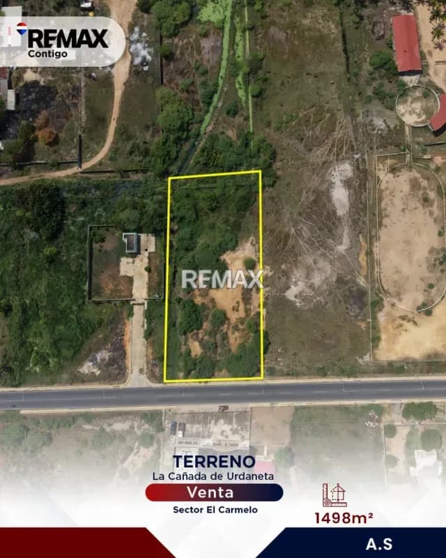Parcela de Terreno en el Sector La Frontera de la Parroquia El Carmelo del Municipio La Cañada de Urdaneta del Estado Zulia