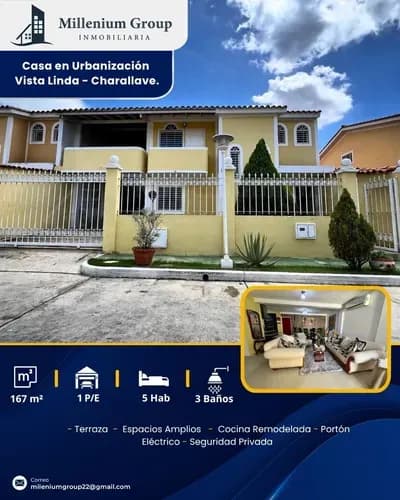 Casa En Venta Urb Vista Linda Charallave