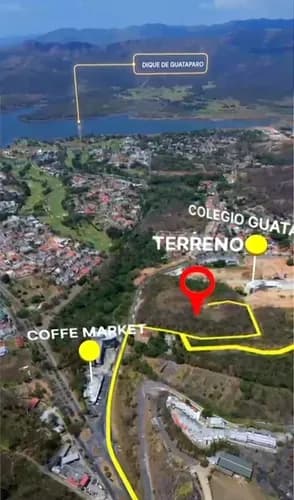 Terreno Con Anteproyecto En Colina De Guataparo